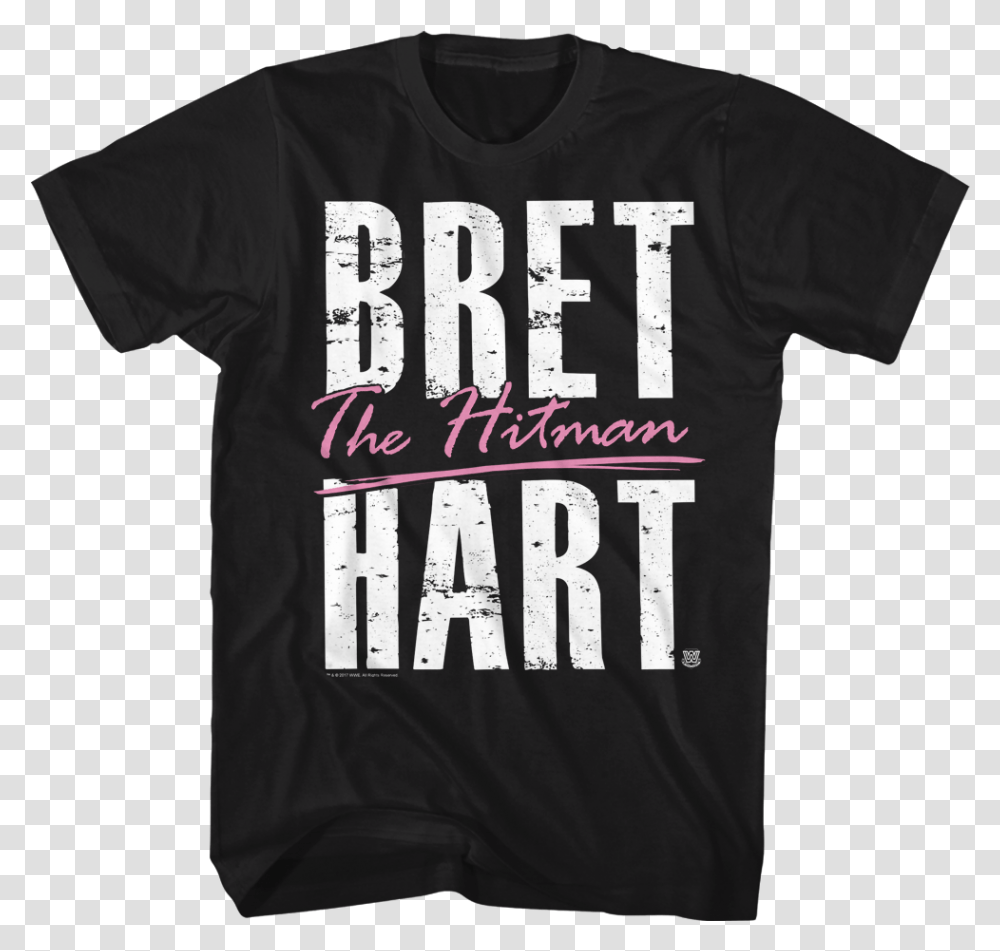 Wwe Bret Hart Shirt T Shirt Design Active Shirt, Apparel, T-Shirt Transparent Png