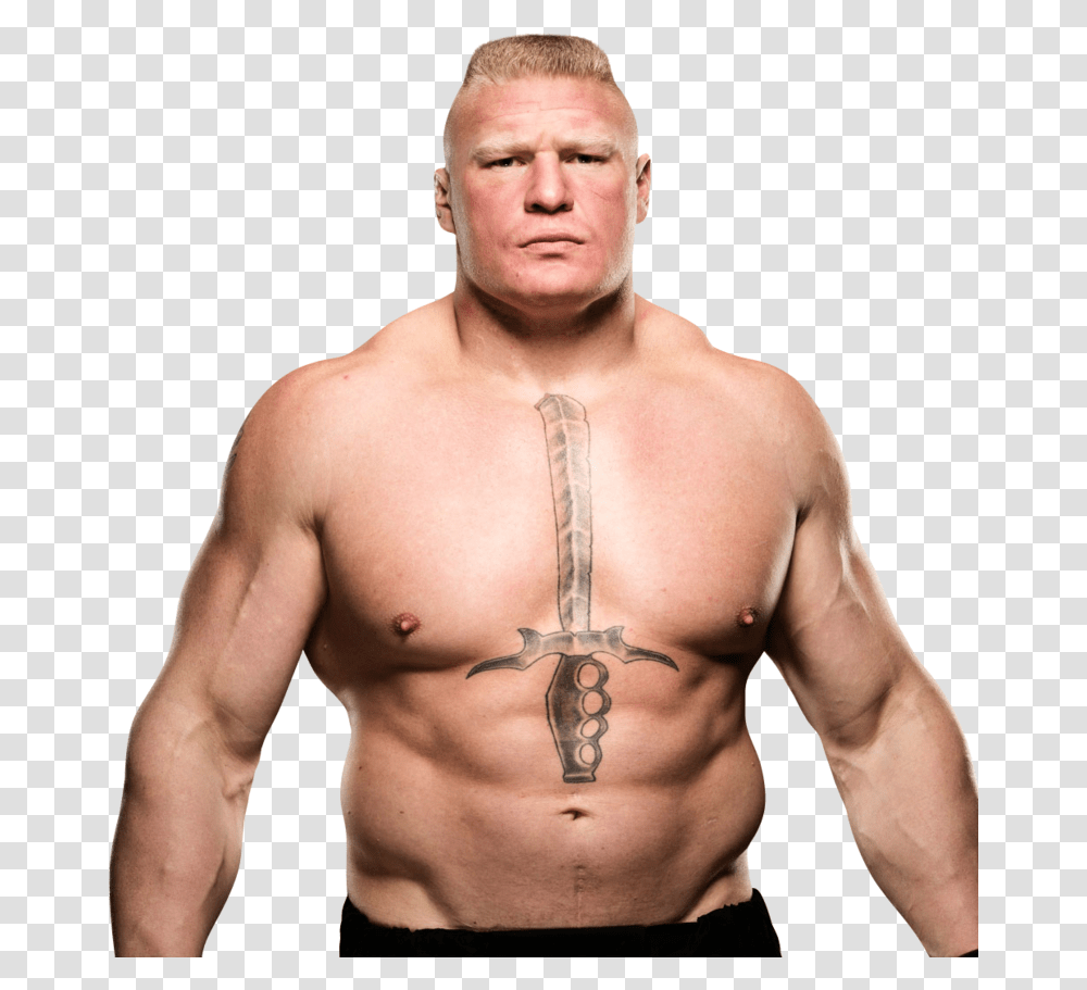 Wwe Brock Lesnar, Skin, Person, Human, Tattoo Transparent Png