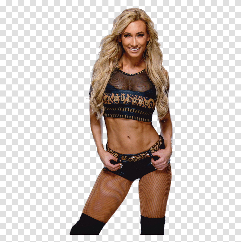 Wwe Carmella Render 2018, Person, Female, Stomach Transparent Png