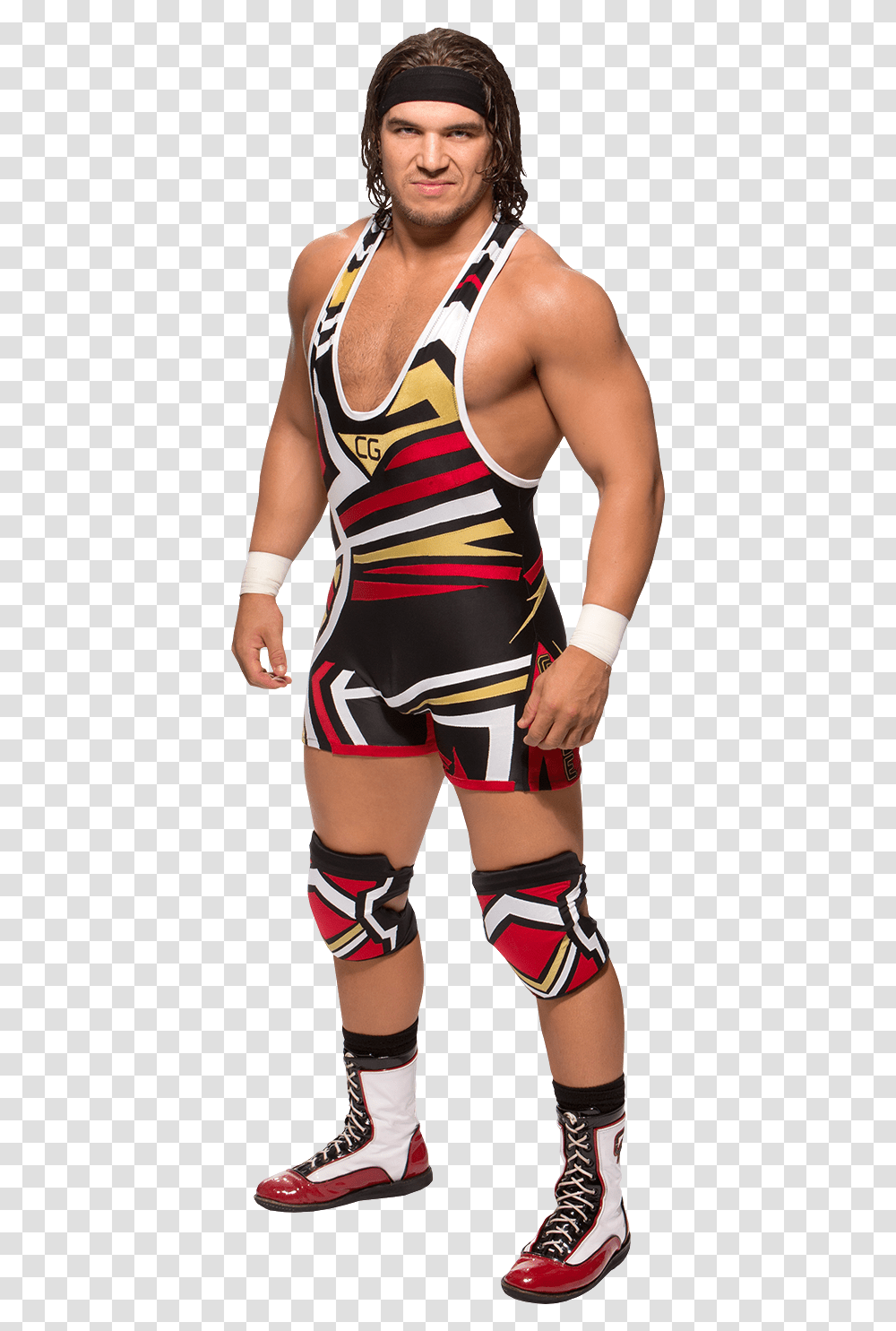 Wwe Chad Gable, Person, Sleeve, Female Transparent Png
