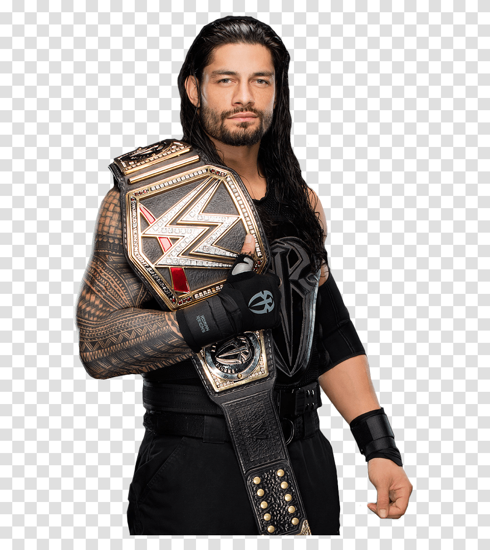 Wwe Championship Roman Reigns, Skin, Apparel, Person Transparent Png