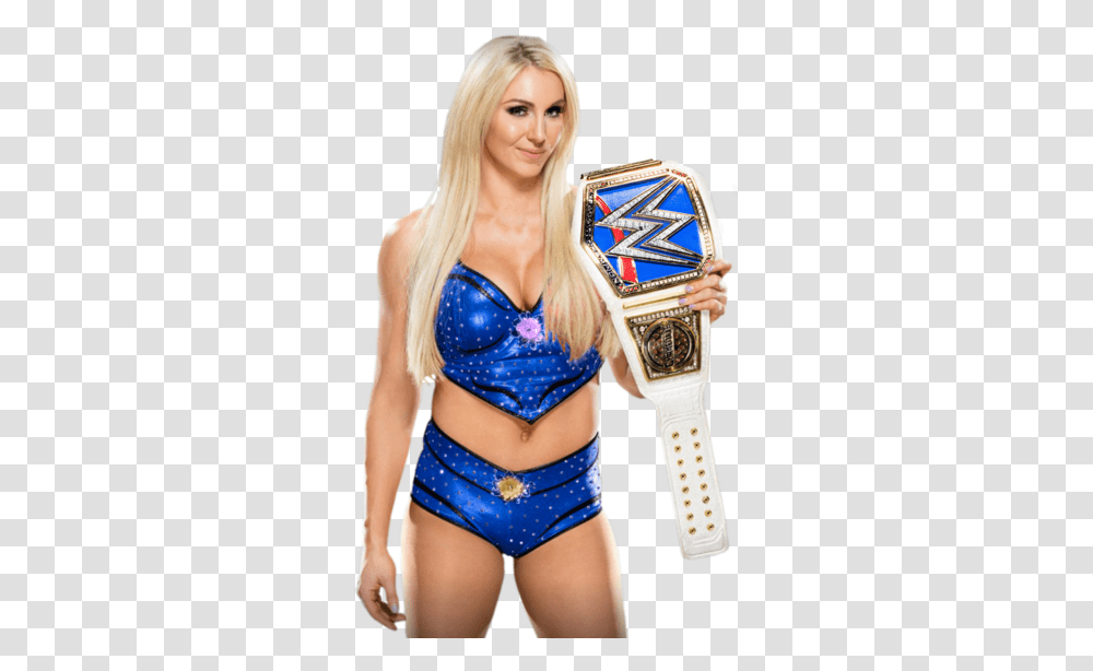 Wwe Charlotte, Costume, Person, Female Transparent Png