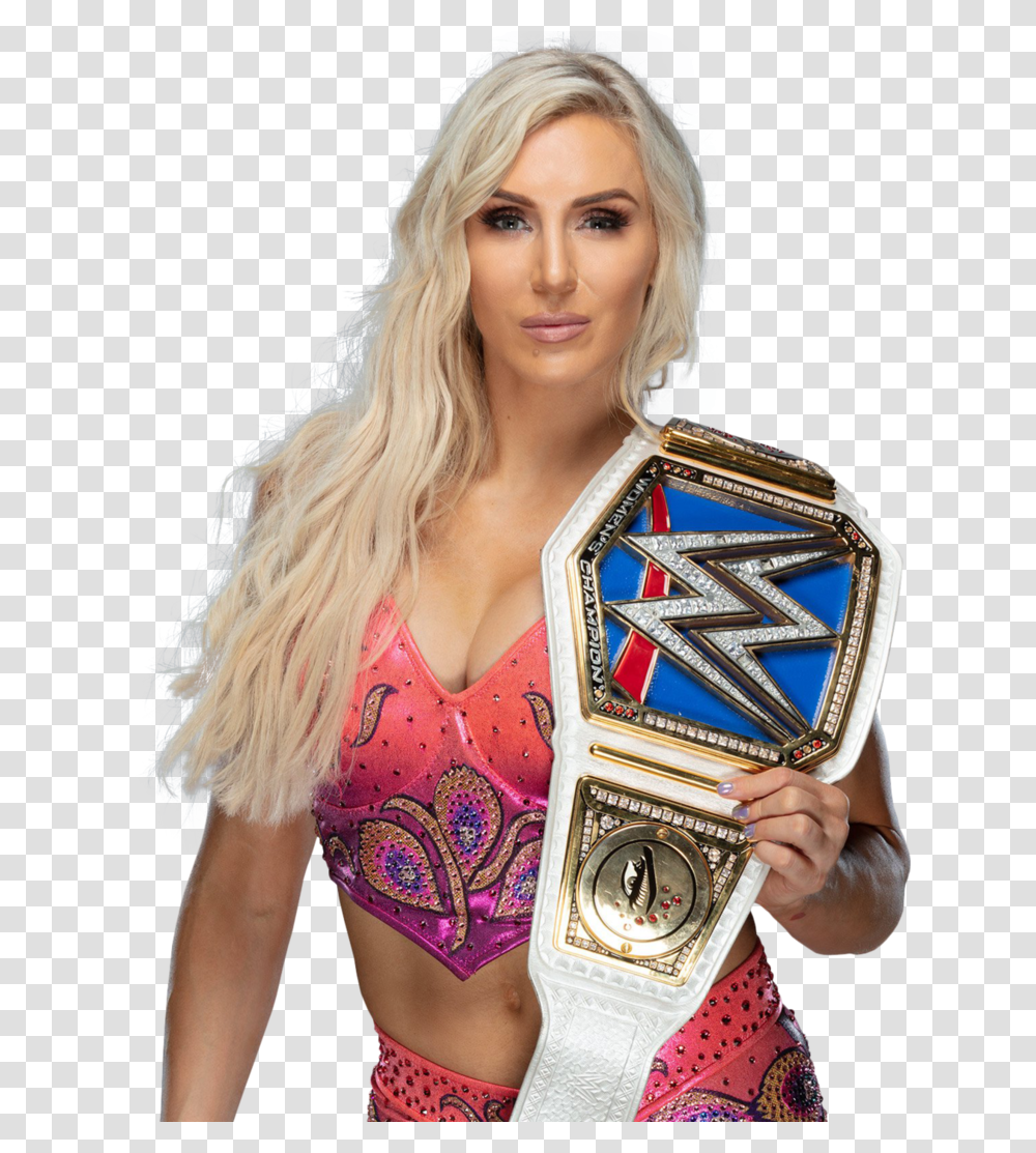 Wwe Charlotte, Costume, Person, Female Transparent Png