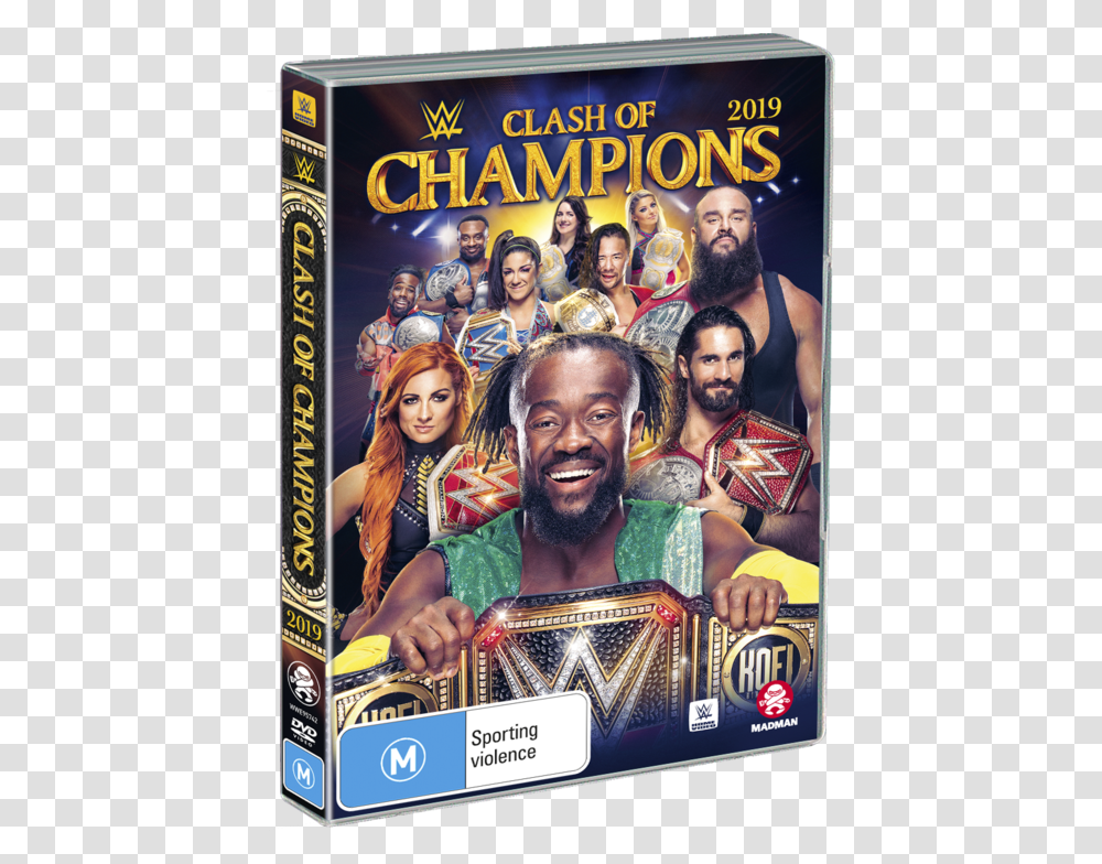 Wwe Clash Of Champions 2019 Dvd, Person, Human, Advertisement, Poster Transparent Png