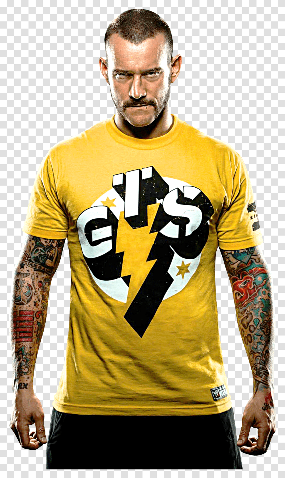 Wwe Cm Punk, Sleeve, Skin, Person Transparent Png