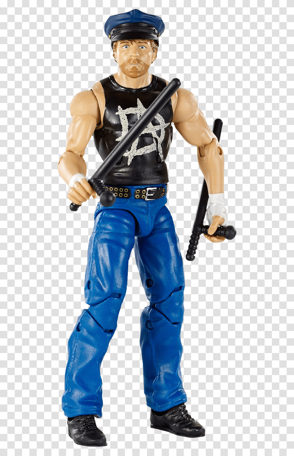 Wwe Elite 41 Dean Ambrose, Person, Human, Ninja, Figurine Transparent Png