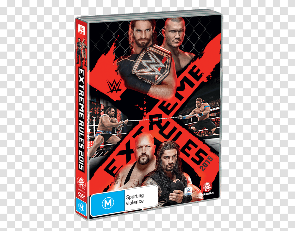 Wwe Extreme Rules 2018 Dvd, Person, Human, Advertisement, Poster Transparent Png