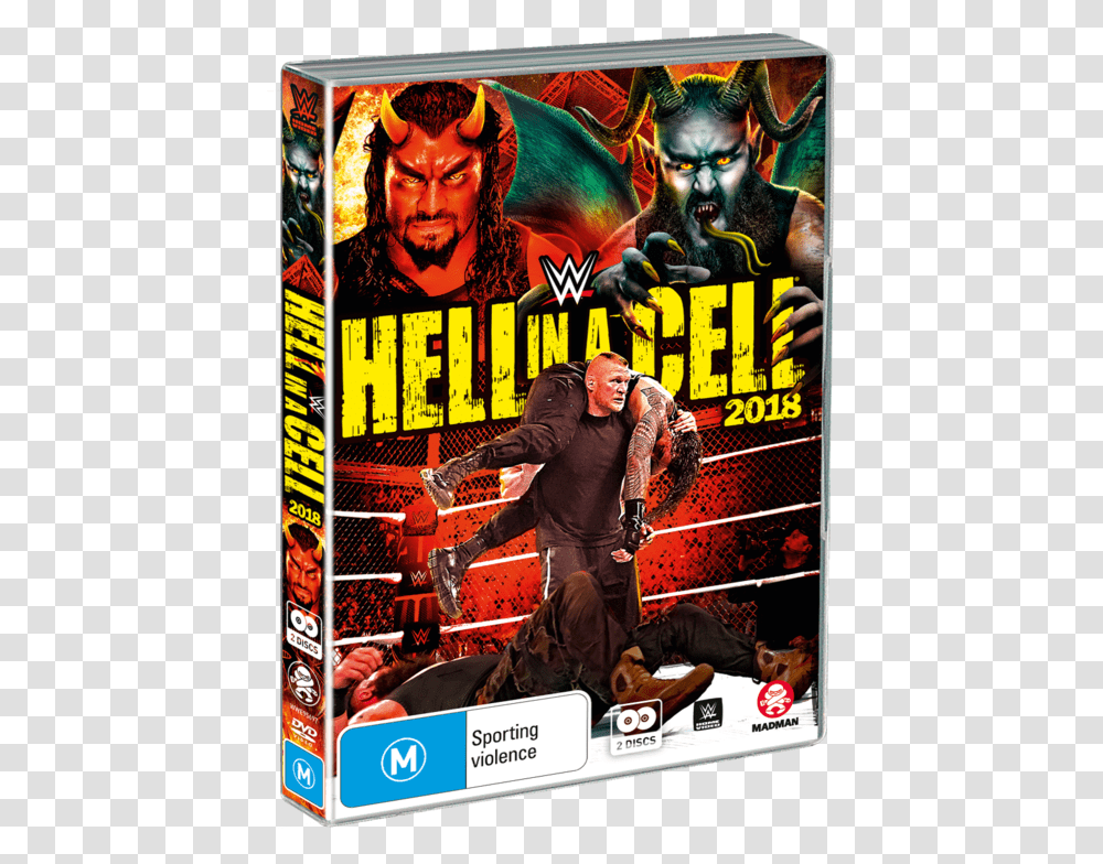 Wwe Hell In Sell, Poster, Advertisement, Person, Flyer Transparent Png