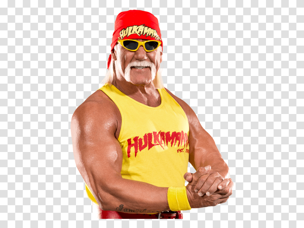 Wwe Hof Hulk Hogan, Sunglasses, Accessories, Person Transparent Png
