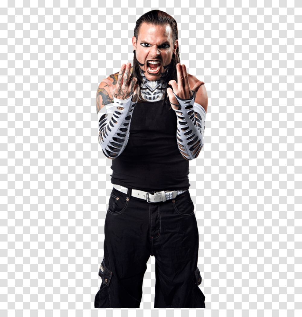 Wwe Impact Wrestler Jeff Hardy Jeff Hardy, Person, Human, Clothing, Apparel Transparent Png