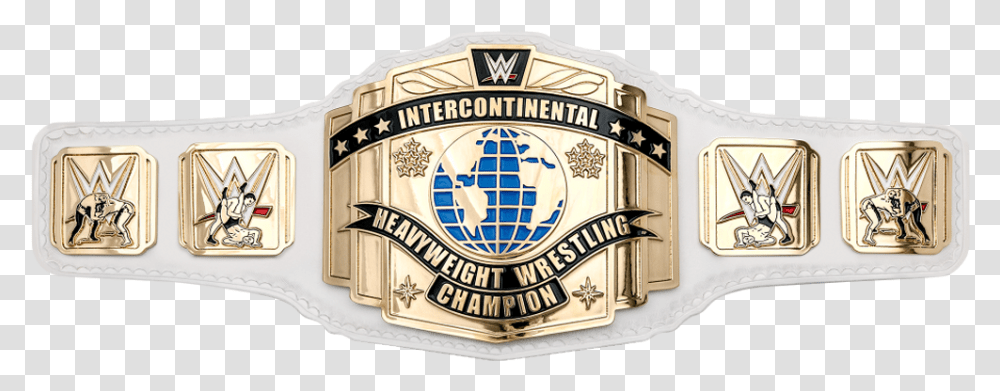 Wwe Intercontinental Championship Hd, Logo, Trademark, Buckle Transparent Png