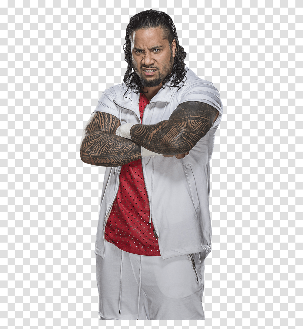 Wwe Jimmy Uso 2018, Skin, Sleeve, Person Transparent Png