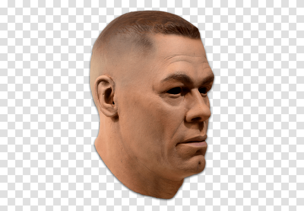 Wwe John Cena Adult Size Halloween Mask John Cena Head, Face, Person, Human, Portrait Transparent Png