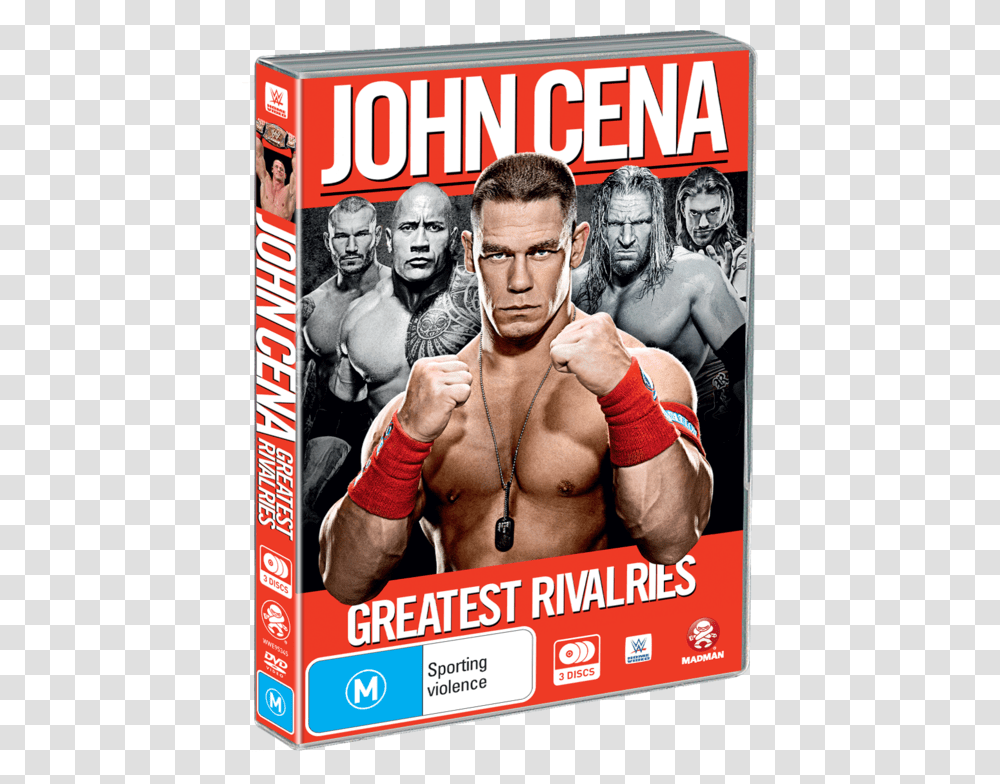 Wwe John Cena Greatest Rivalries Movie, Person, Human, Poster, Advertisement Transparent Png