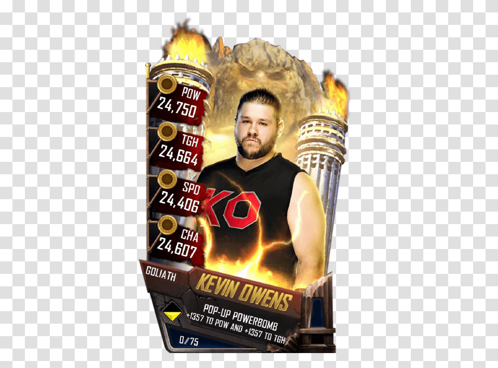 Wwe Kevin Owens, Person, Flyer, Poster, Paper Transparent Png