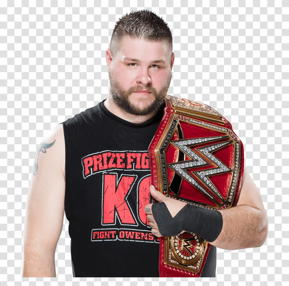 Wwe Kevin Owens Universal Champion, Skin, Person, Sleeve Transparent Png