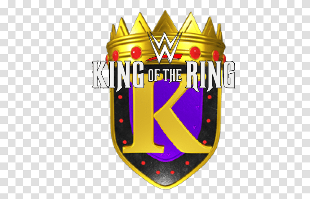 Wwe King Of The Ring Logo, Armor, Trademark, Beverage Transparent Png