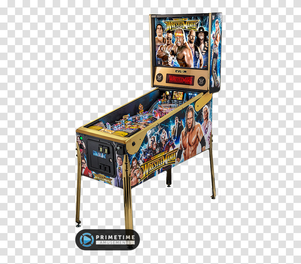 Wwe Legends Of Wrestlemania Pinball Limited Edition Pinball Wwe Limited Edition, Person Transparent Png