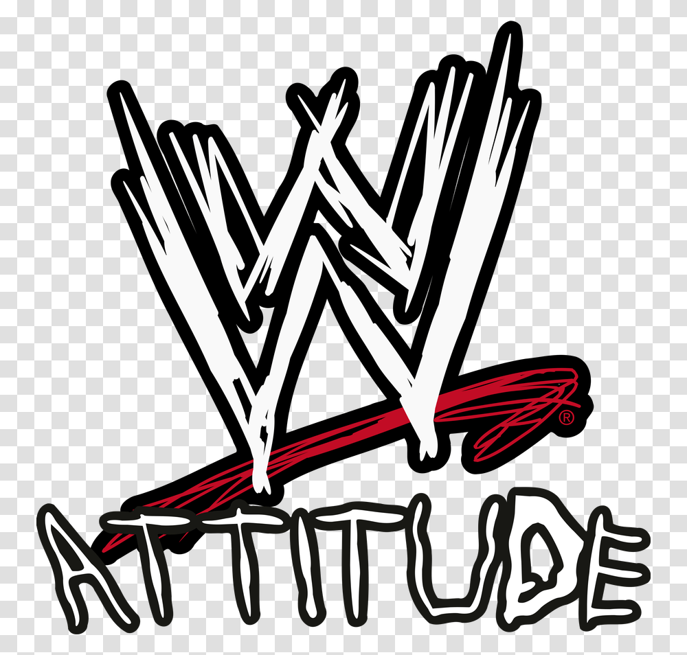 Wwe Logo By Darkvoidpictures Wwe Attitude Era Logo, Label, Handwriting Transparent Png