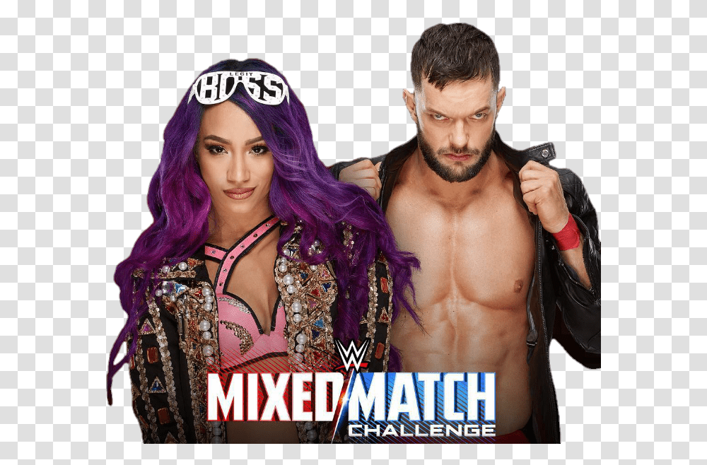 Wwe Mixed Match Challenge Facebook, Person, Costume, Performer, Skin Transparent Png