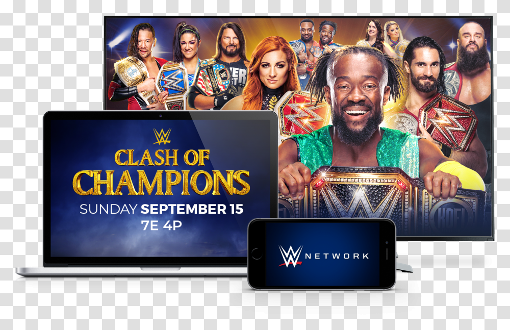 Wwe Network, Person, Advertisement, Poster, Flyer Transparent Png