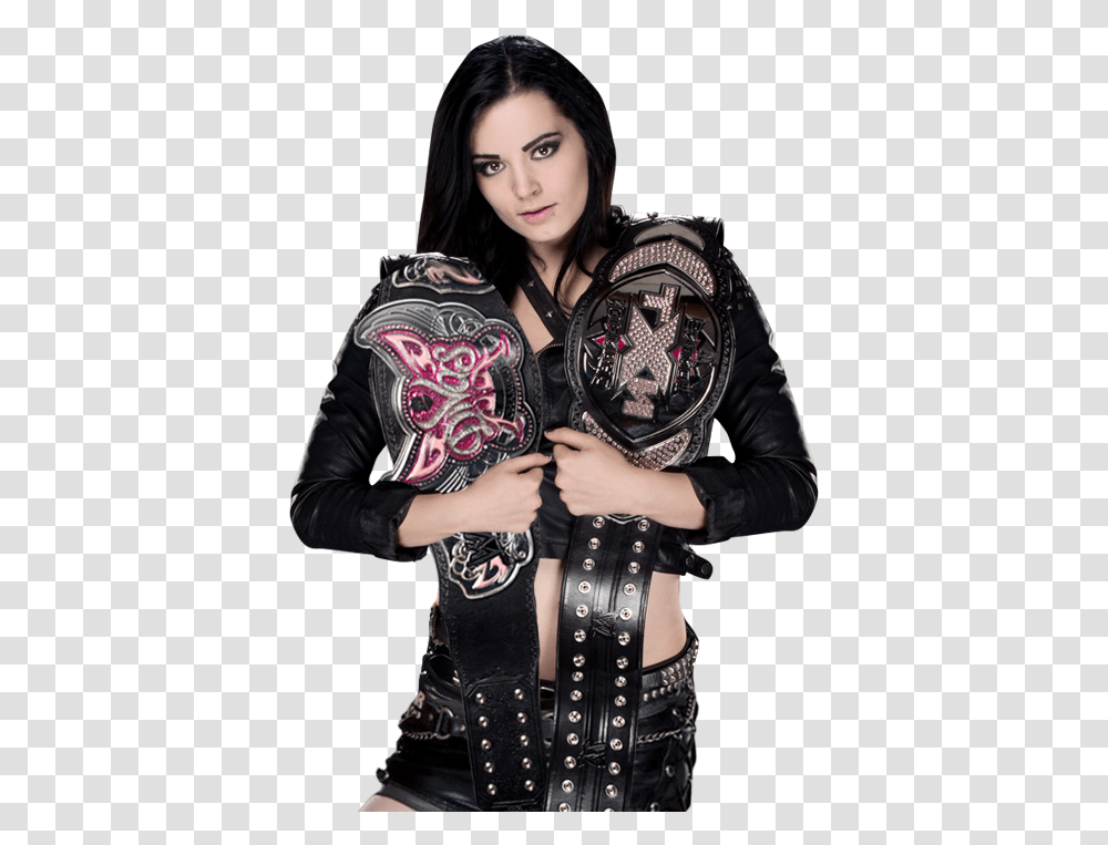 Wwe On Twitter Florence Pugh And Paige, Jacket, Coat, Sleeve Transparent Png