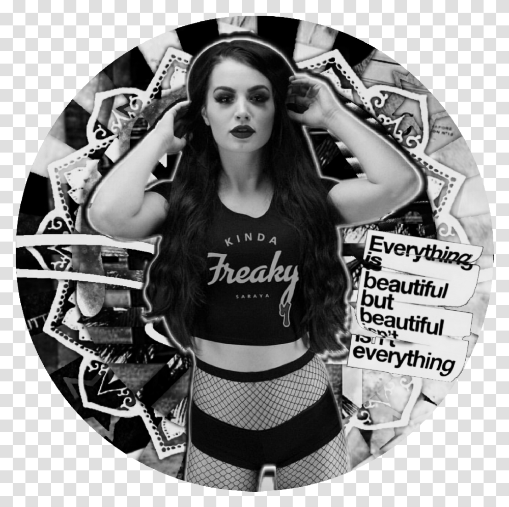 Wwe Paige Photo Shoot, Person, Advertisement, Poster, Collage Transparent Png