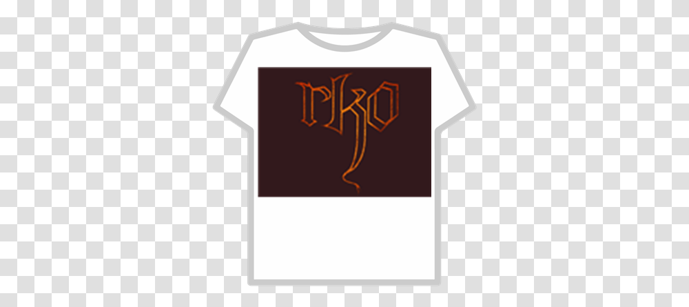Wwe Randy Orton Rko Logo Roblox T Shirt Template, Clothing, Apparel, T-Shirt, Text Transparent Png