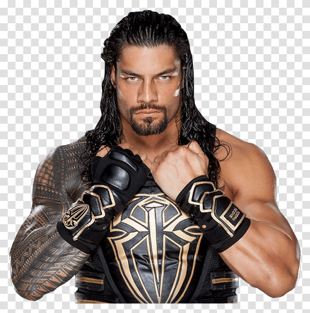 Wwe Roman Reigns, Person, Sport, Working Out Transparent Png