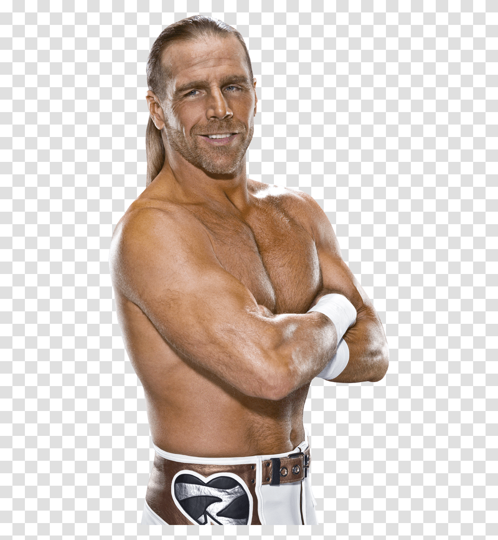 Wwe Shawn Michaels, Person, Human, Face, Working Out Transparent Png