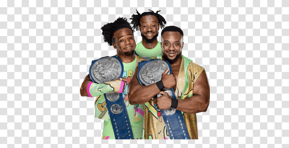 Wwe Smackdown Tag Team Championship New Day Tag Team Championship, Person, Costume, Face, Clothing Transparent Png