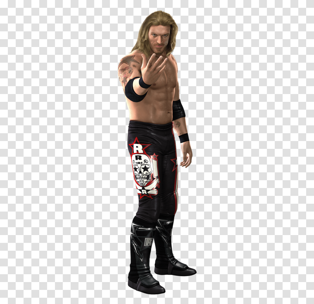 Wwe Smackdown Vs Raw 2011 Edge, Person, Human, Apparel Transparent Png