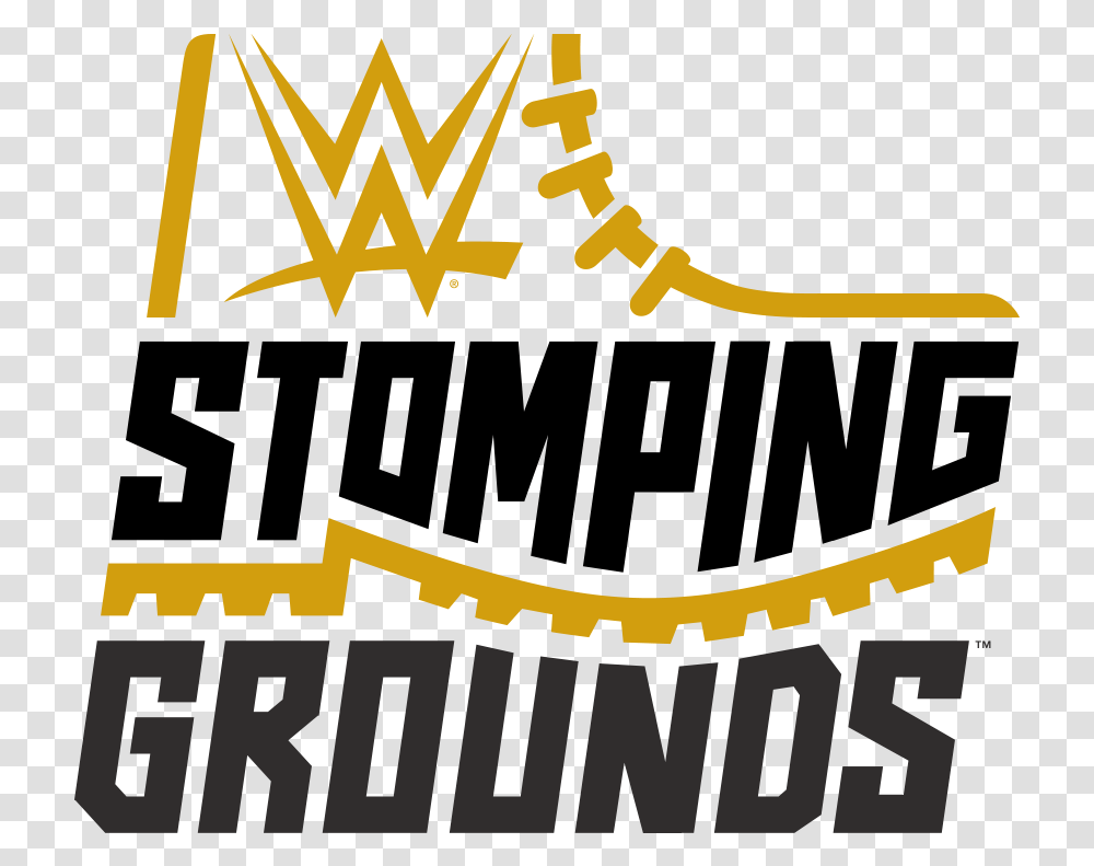 Wwe Stomping Grounds 2020 Pay Per View Online Results Wwe Stomping Grounds Logo, Alphabet, Outdoors, Nature Transparent Png