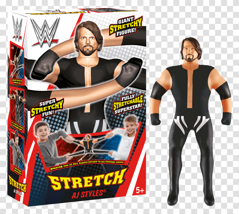 Wwe Stretch Figures, Person, Human, Advertisement, Poster Transparent Png