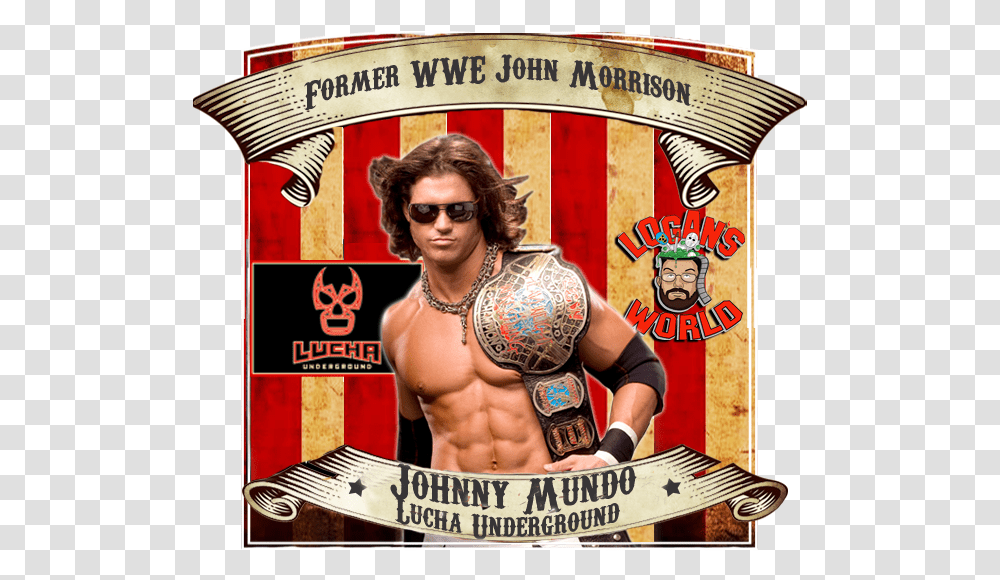 Wwe, Sunglasses, Person, Advertisement, Poster Transparent Png