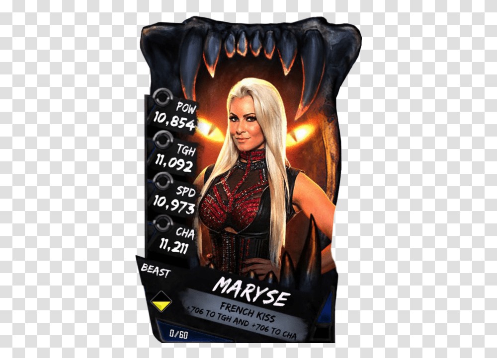 Wwe Supercard Alexa Bliss, Costume, Person, Advertisement, Poster Transparent Png