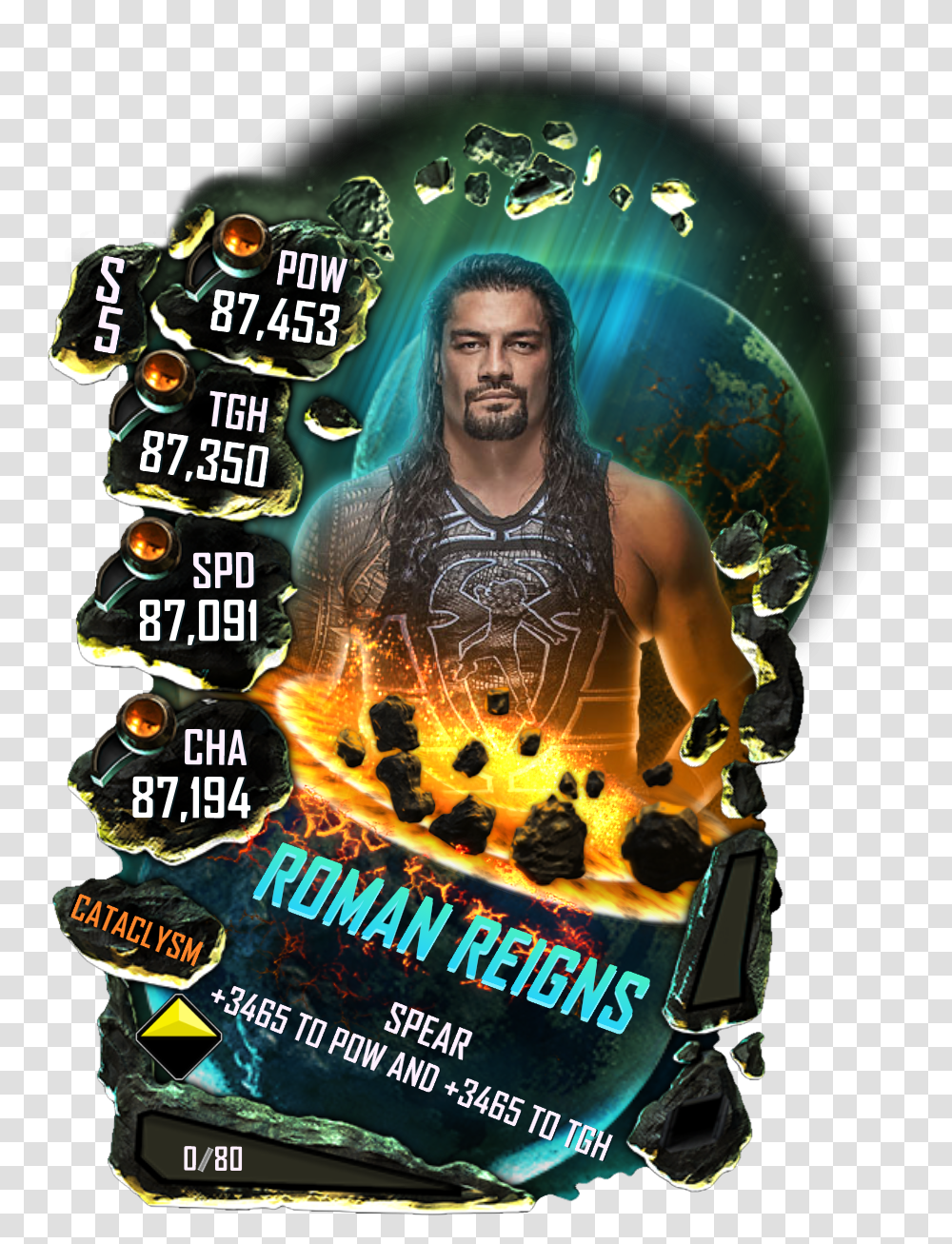 Wwe Supercard Cataclysm Cards, Poster, Advertisement, Flyer, Paper Transparent Png