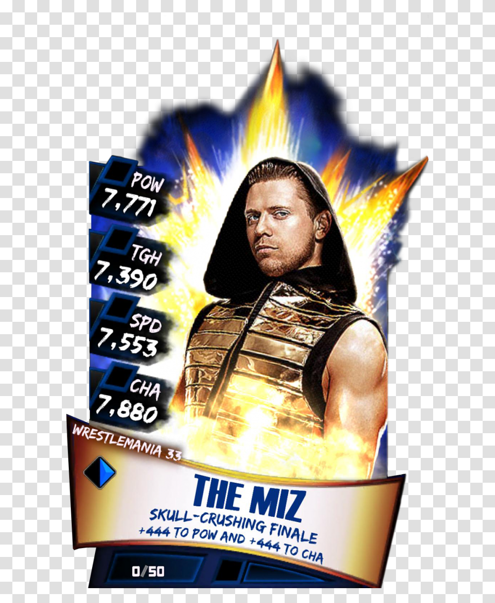 Wwe Supercard John Cena Wrestlemania 33 Download Wwe Supercard Alexa Bliss, Person, Advertisement, Poster, Flyer Transparent Png