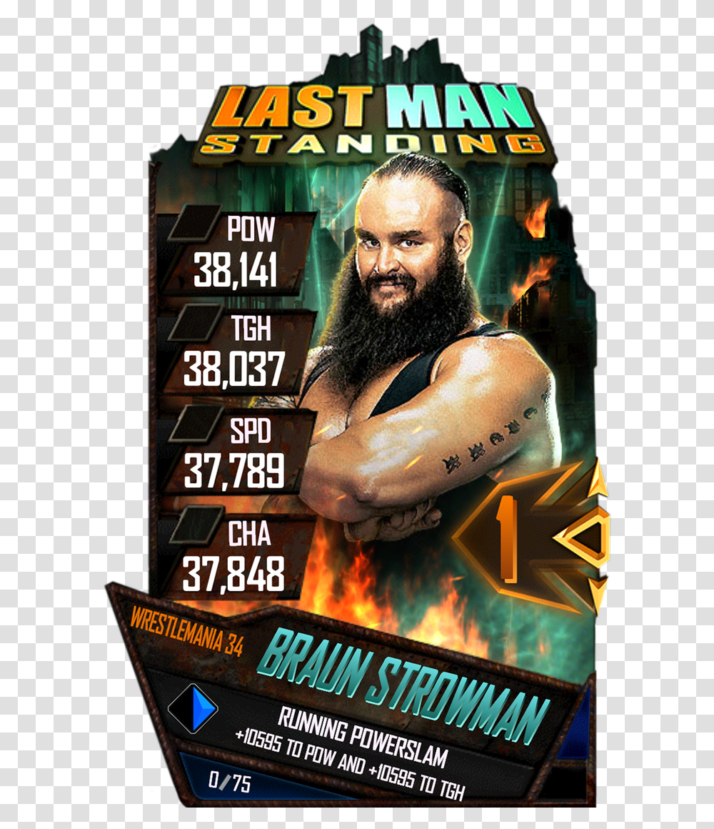 Wwe Supercard Last Man Standing, Advertisement, Poster, Flyer, Paper Transparent Png