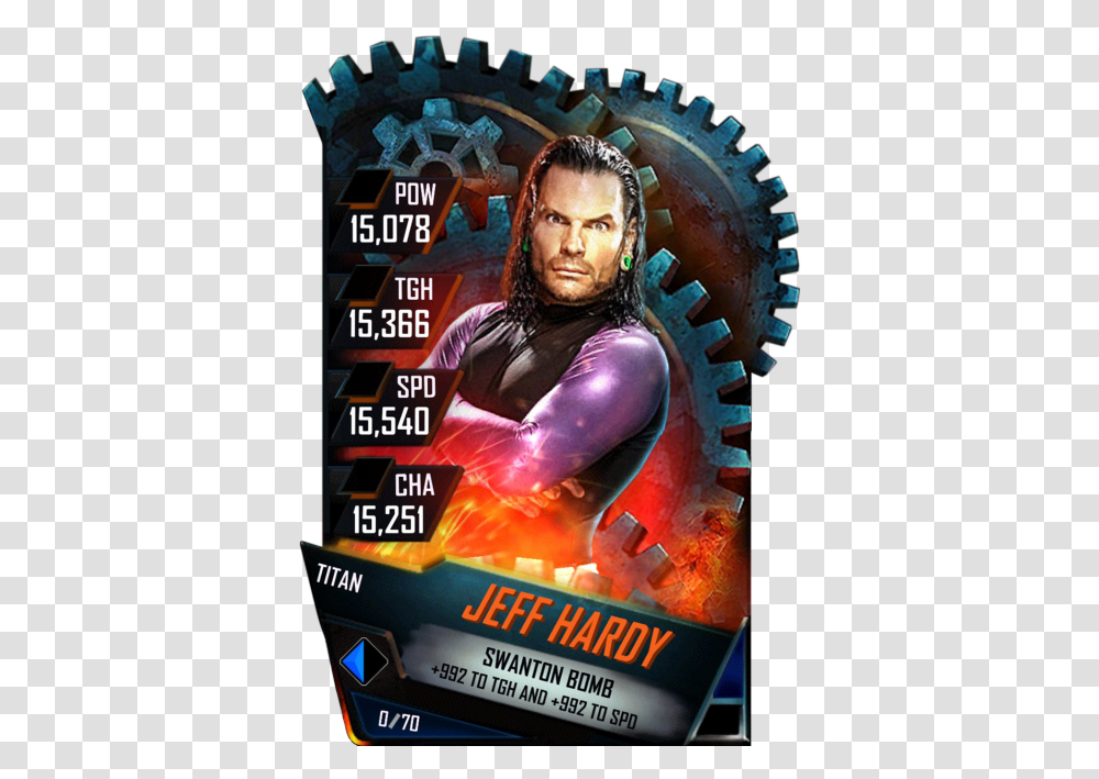 Wwe Supercard Roman Reigns, Person, Human, Poster, Advertisement Transparent Png