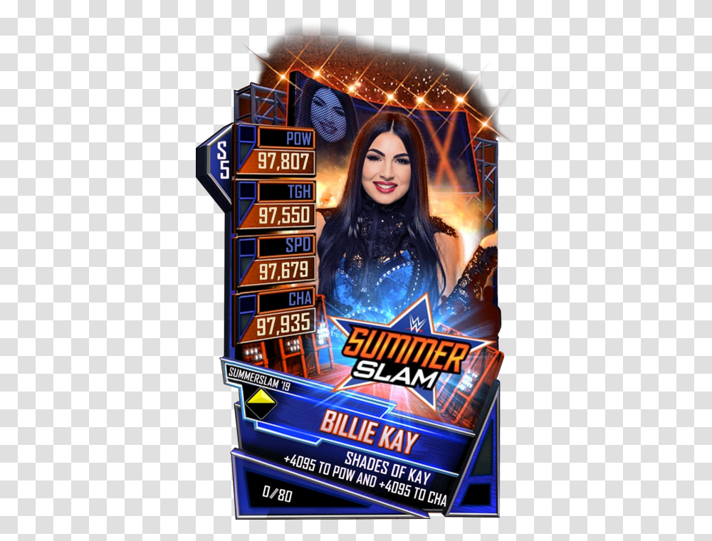 Wwe Supercard Summerslam, Poster, Advertisement, Flyer, Paper Transparent Png