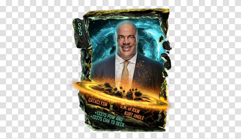 Wwe Supercard, Tie, Person, Advertisement, Poster Transparent Png