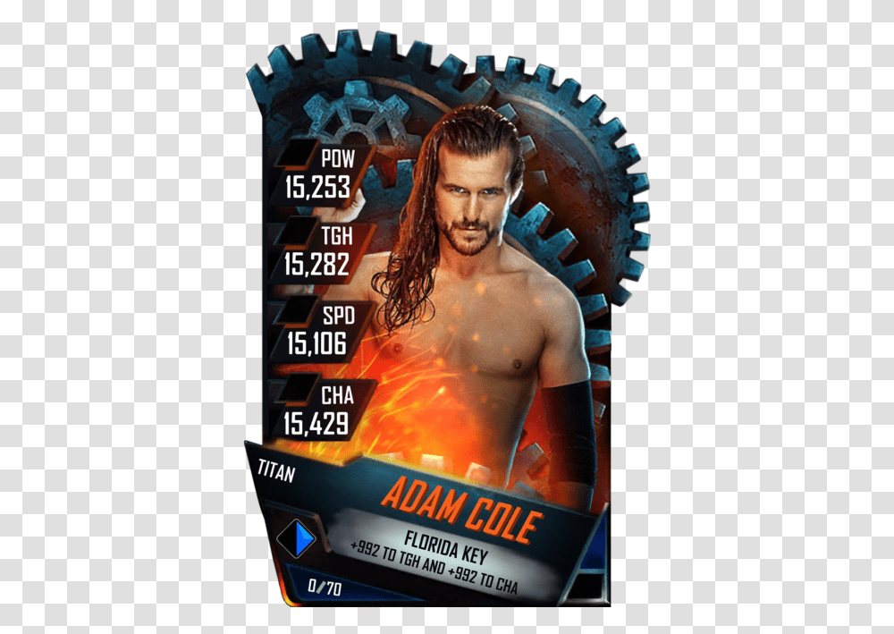 Wwe Supercard Titan Cards, Person, Human, Poster, Advertisement Transparent Png