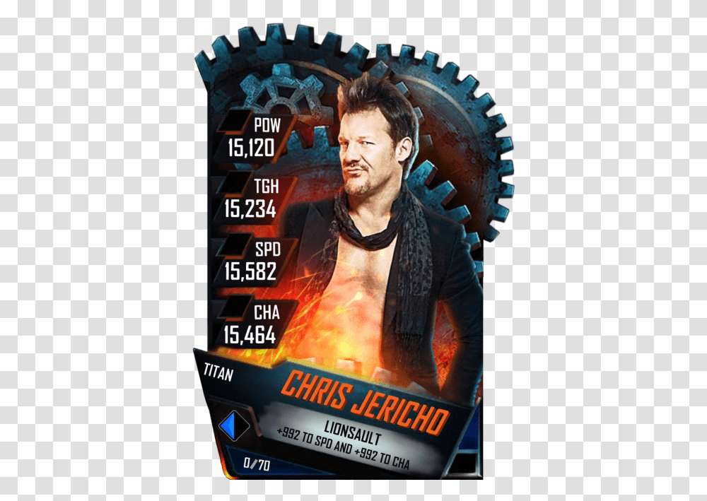 Wwe Supercard Titan Cards, Poster, Advertisement, Person, Human Transparent Png