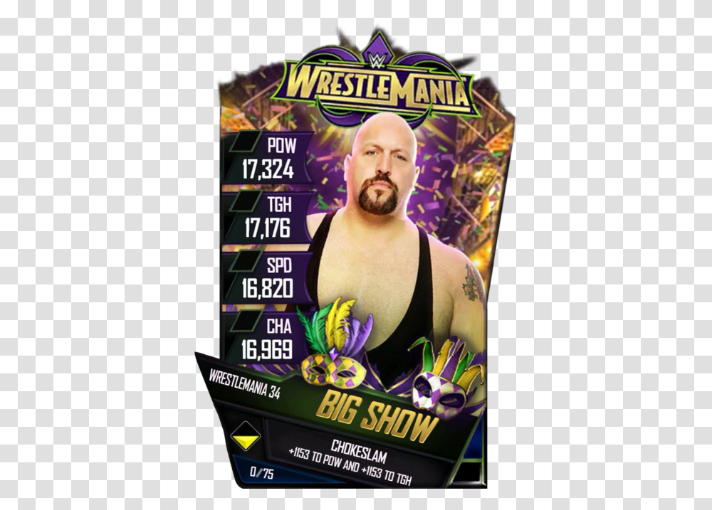 Wwe Supercard Wrestlemania 34 Cards, Poster, Advertisement, Flyer, Paper Transparent Png