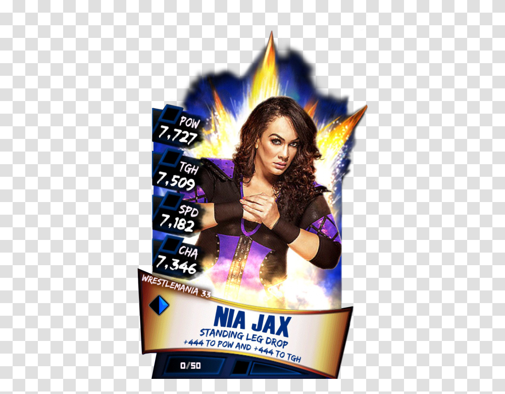 Wwe Supercard Wrestlemania, Person, Advertisement, Poster, Flyer Transparent Png