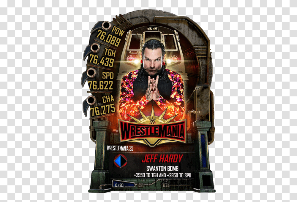 Wwe Supercard Wrestlemania, Person, Human, Poster, Advertisement Transparent Png