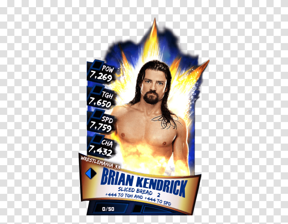Wwe Supercard Wrestlemania, Person, Skin, Advertisement, Poster Transparent Png