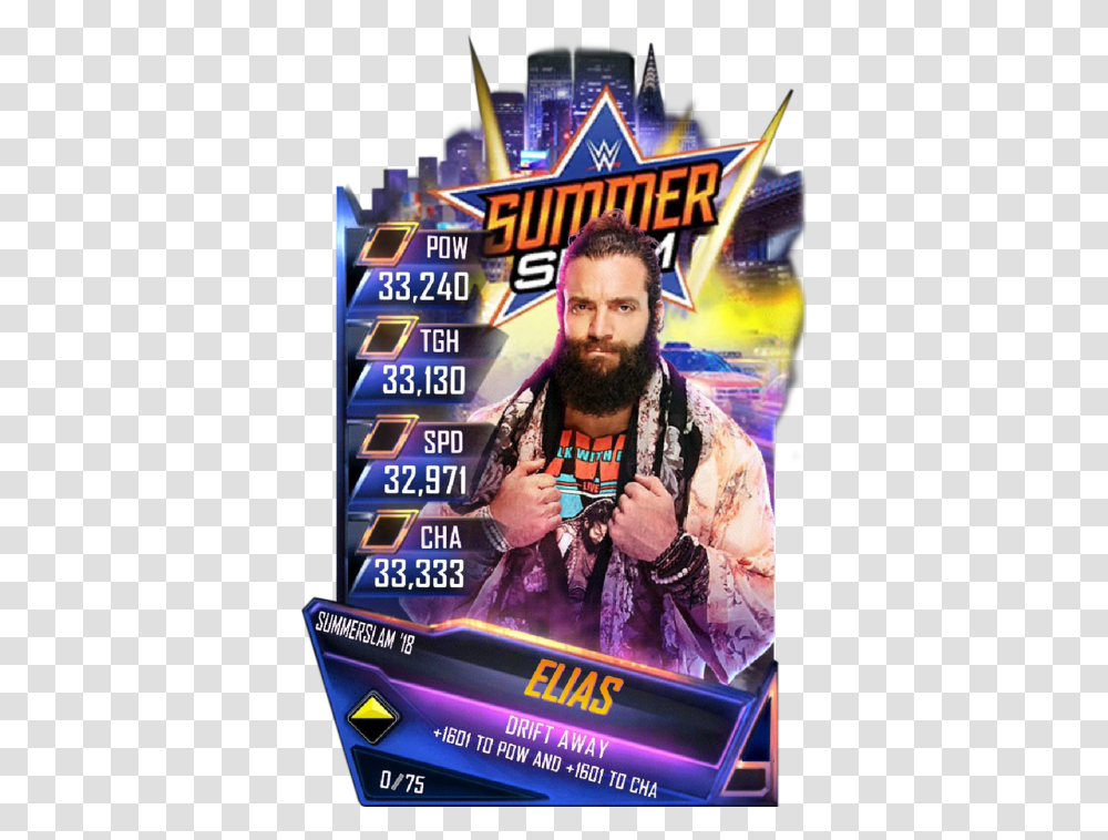 Wwe Supercards Summerslam 18 Cards, Person, Crowd, Face, Paper Transparent Png