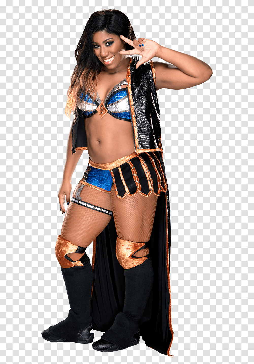 Wwe Superstar Ember Moon, Costume, Person, Underwear Transparent Png